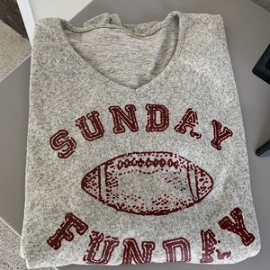 Sunday. Funday Football shirt Size M